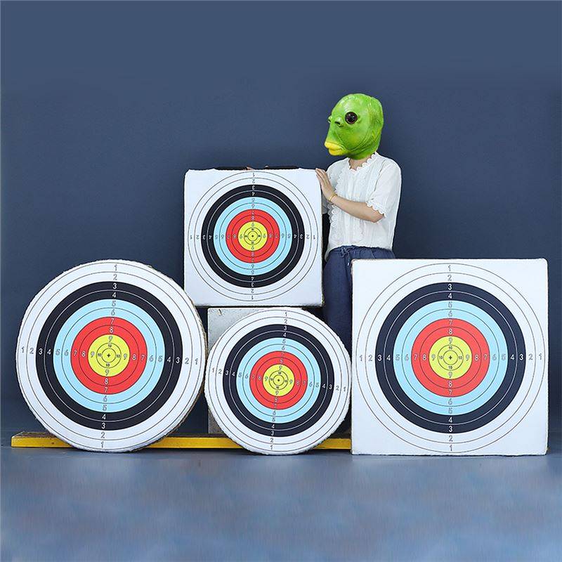 60 degrees 6cm in diameter of a rounded arrow target